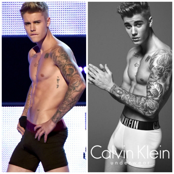 Ora che Justin Bieber posa in mutande per Calvin Klein, siete ancora felici  di non essere Selena Gomez?